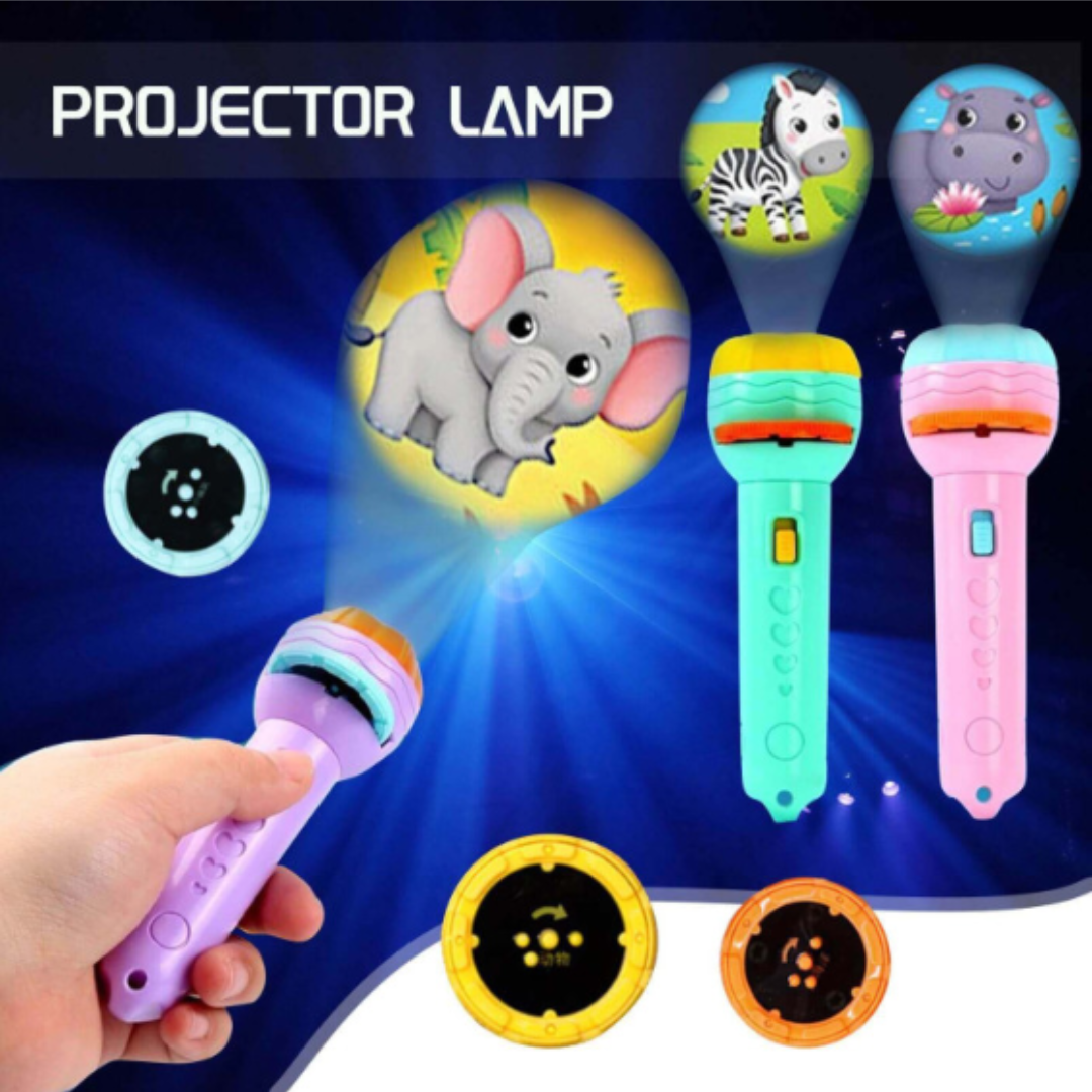 Mini Projector Torch – Kids Flashlight  Toys